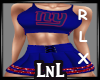 Giants cheerleader RLX