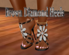 Brown Diamond Heels