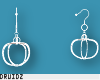 D| Pumpkin Earrings