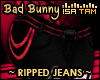 !T Bad Bunny Ripped Jean