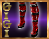  Cougar boots red