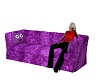 DL}Purple Sleep Sofa