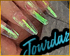 Holographic Long Nails
