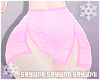 あII Pink Fluffy Skirt
