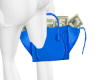 BD~ Blue Money Bag $100