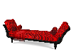 Red Zebra Chaise