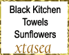 Sunflower Kitchen Towels