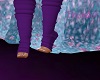 purple wrap socks