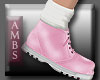 Boots & Socks |Pink /Wht