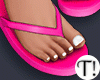 T! Flip Flops Pink