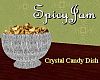 Crystal Dish W/Candy