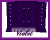 (V) purple dresser