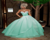 Diamomd Teal Gown