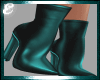 ANKLE BOOTS, TEAL, DARK