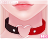 金. Black+Red Choker