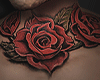 Rosees Neck Tatto