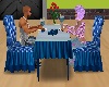 Romance Ani Blue Table