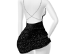Black Glitter Dress
