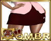 QMBR Mini Skirt Merlot