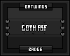 Goth Asf Badge MADE