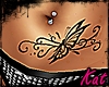 Tattoo belly Butterfly1
