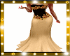 Black/Gold Glitter Gown