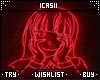 ♥ Yumeko | Neon Red