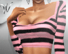 *W* Hot Stripes Pink