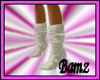 [Bamz] cream baggy boots