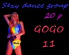 SEXY Dance GOGO11 20P