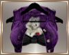 Purple Wolf Vest Top