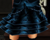 Goth blue Skirt