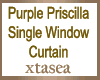 Purple Priscilla Curtain