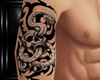 snake skull tatoo M