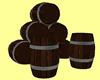 Tavern Barrels with Pose