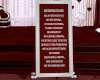 ! WR Wedding Rules Sign