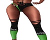 Green Babydoll Pants