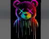 Melted Bear Canvas
