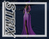 qSS! Elegant Dress Lilac