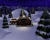 Christmas Cabin wth Skat