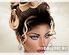 Bridal Hair Golden Brown