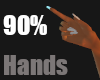 90% Hands Scaler