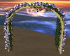 Purple&White Rose Arch