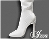 White Holiday Boots