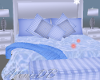 Blue Mirror Bed