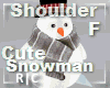 R|C Snowman Left Grey F