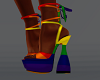 FG~ Pride Rainbow Heels