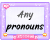 ツ Any Pronouns 1 Black