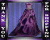 purple royalty dress