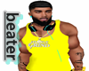 YELLOW TANKTOP MEN BEATR